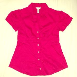 Pink Banana Republic Blouse